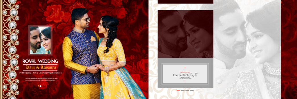 12X36 - LATEST INDIAN WEDDING ALBUM PSD FREE TEMPLATE 2022