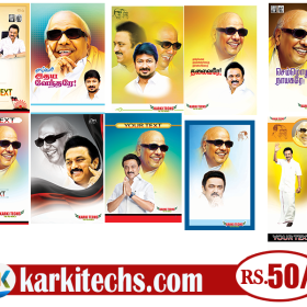 #6-2022-PREMIUM STALIN DMK BANNER PSD DOWNLOAD KARKITECHS.COM EXCLUSIVE