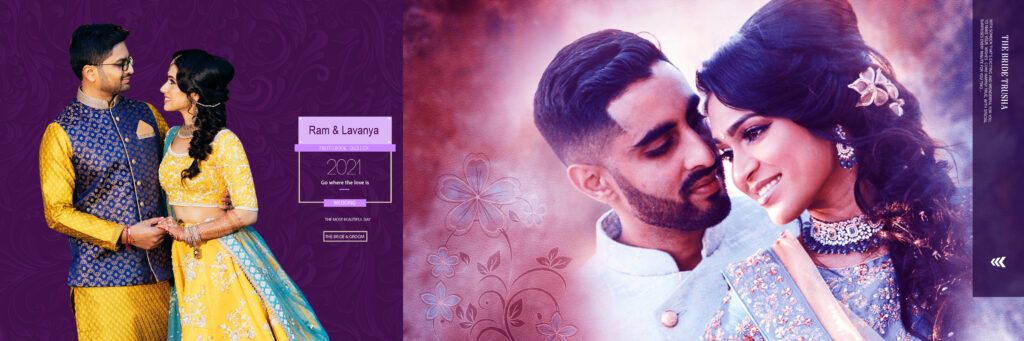 12X36 - LATEST INDIAN WEDDING ALBUM PSD FREE TEMPLATE 2022