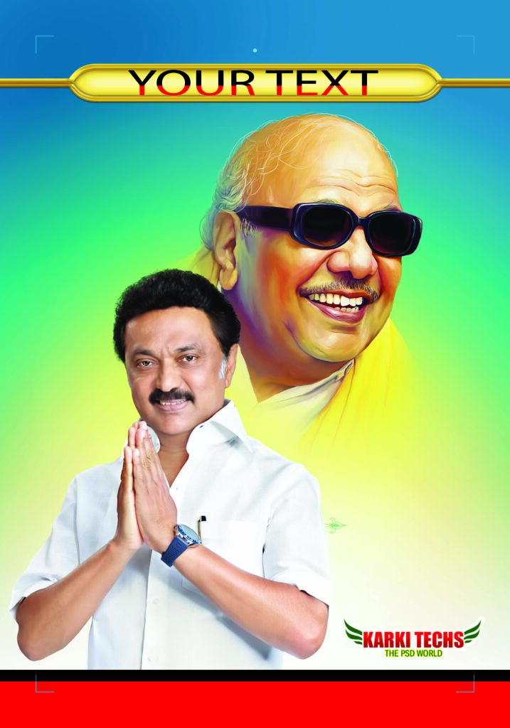 #6-2022-PREMIUM STALIN DMK BANNER PSD DOWNLOAD KARKITECHS.COM EXCLUSIVE