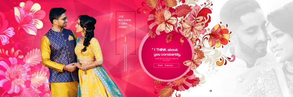 12X36 - LATEST INDIAN WEDDING ALBUM PSD FREE TEMPLATE 2022