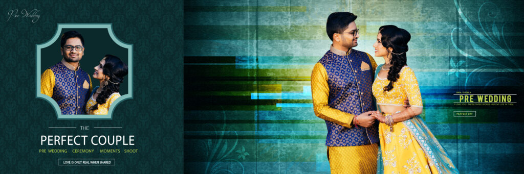 12X36 - LATEST INDIAN WEDDING ALBUM PSD FREE TEMPLATE 2022