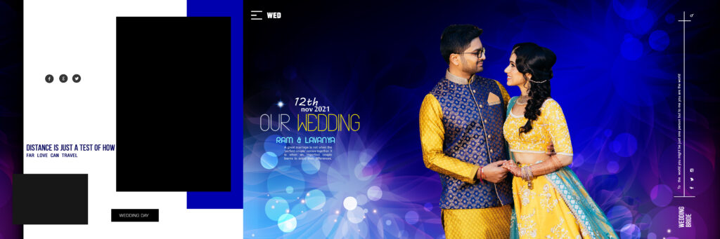 12X36 - LATEST INDIAN WEDDING ALBUM PSD FREE TEMPLATE 2022