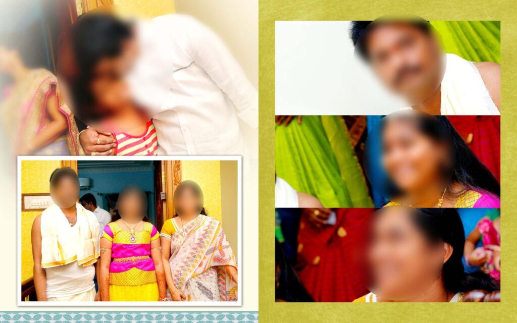 #22 -Half Saree Album PSD template