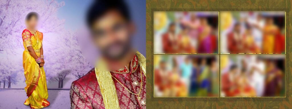 #4 – LATEST INDIAN WEDDING ALBUM PSD TEMPLATE – 2022