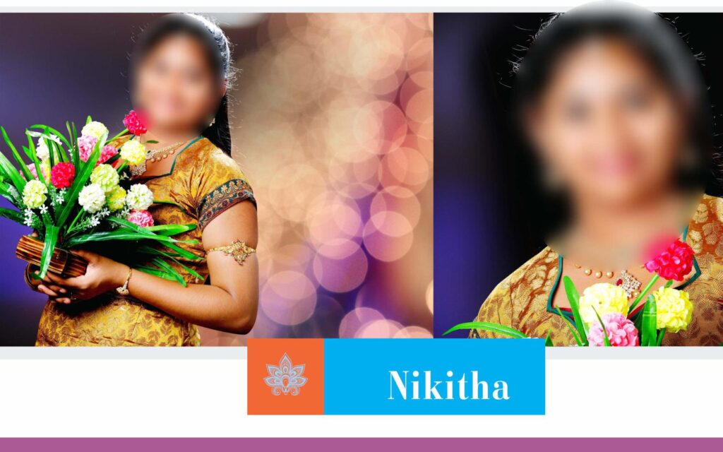 #25 -Half Saree Album PSD template