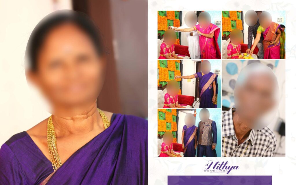 #15-Half Saree Album PSD template