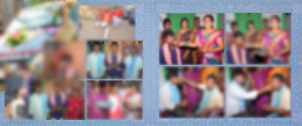 #27 -Half Saree Album PSD template