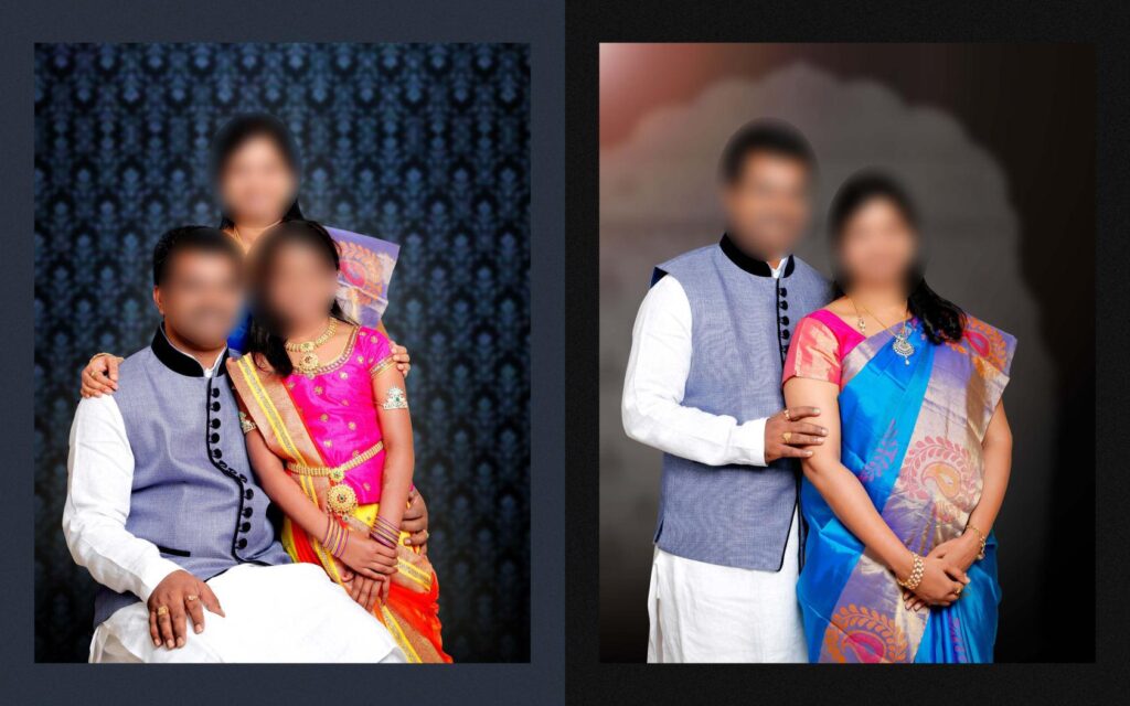 #25 -Half Saree Album PSD template
