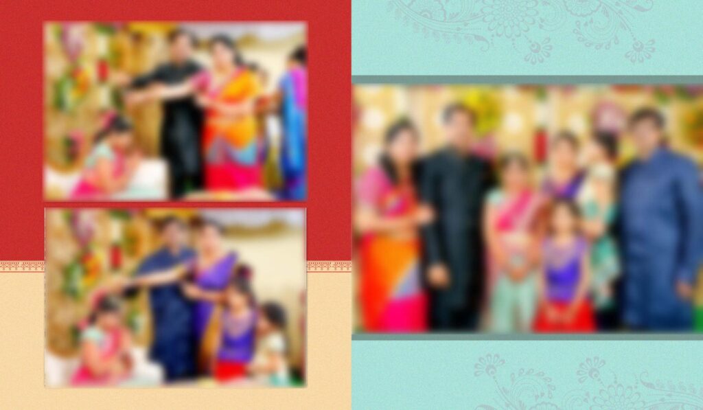 #26 -Half Saree Album PSD template