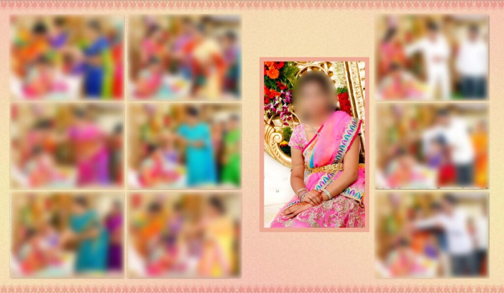 #27 -Half Saree Album PSD template