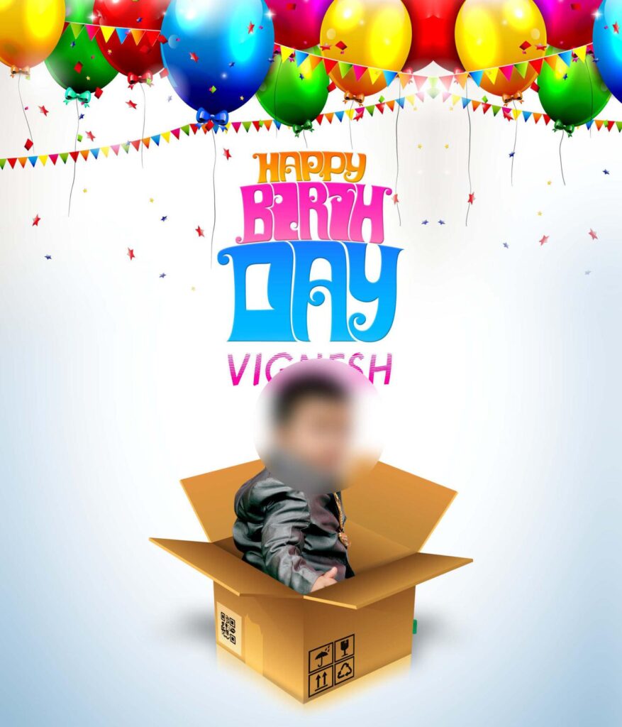 #12– Birthday Album PSD template