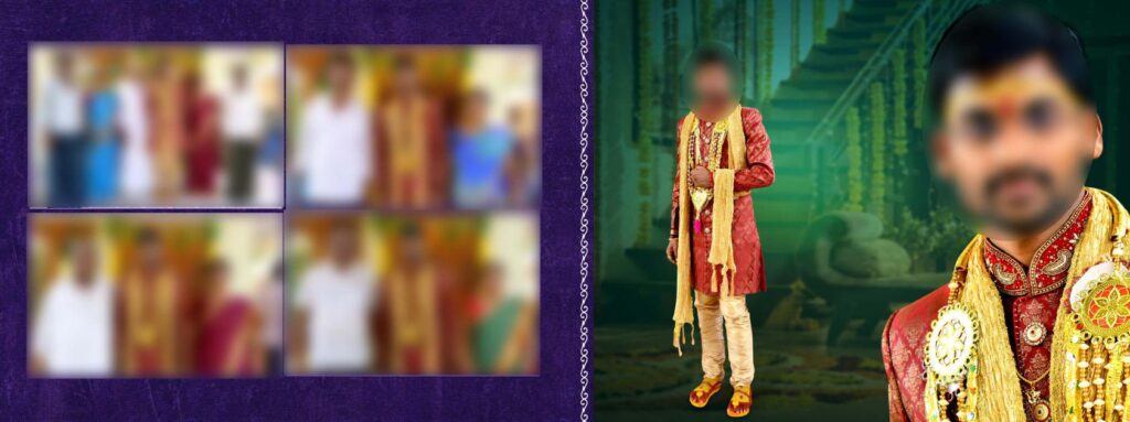 #2 – LATEST INDIAN WEDDING ALBUM PSD TEMPLATE – 2022