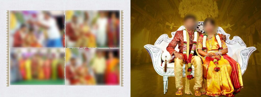 #4 – LATEST INDIAN WEDDING ALBUM PSD TEMPLATE – 2022