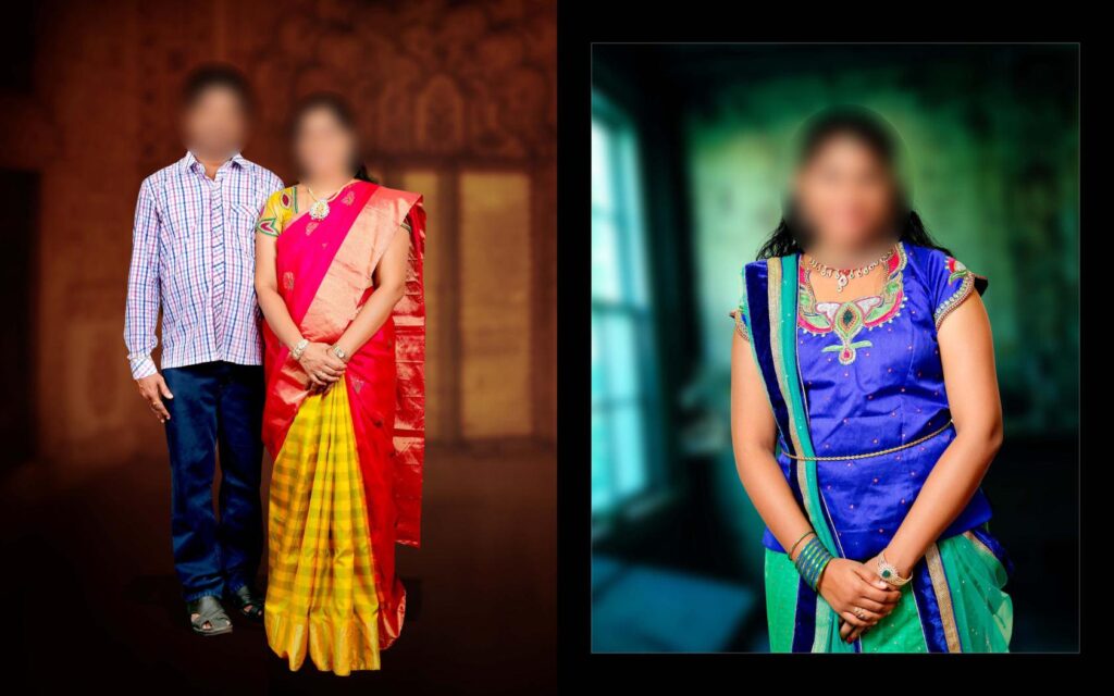 #25 -Half Saree Album PSD template
