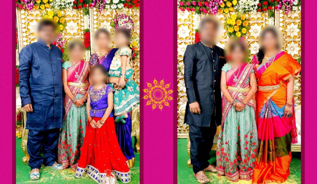 #26 -Half Saree Album PSD template