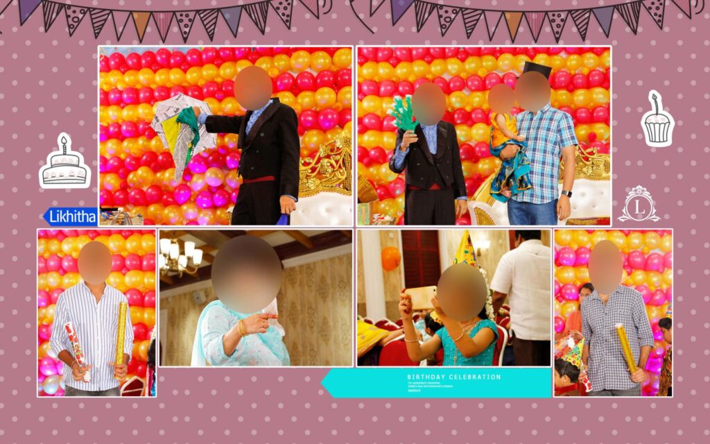 #11– Birthday Album PSD template