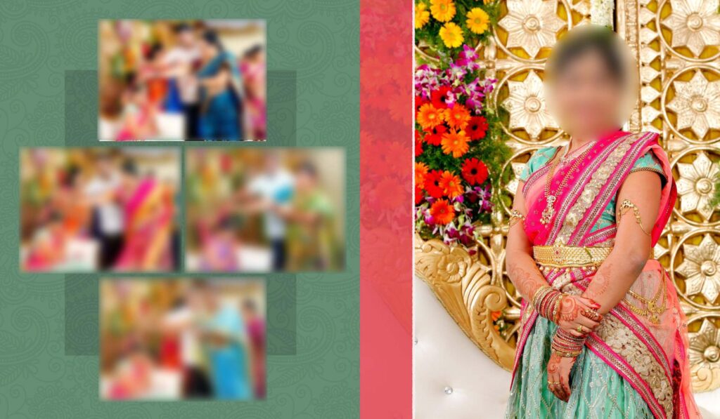 #26 -Half Saree Album PSD template