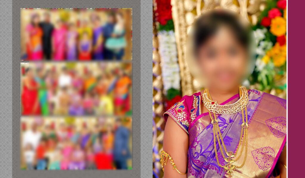#27 -Half Saree Album PSD template