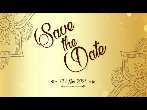 Adobe Premiere Pro – Save the Date – WhatsApp invitation – Wedding Tittle – 8