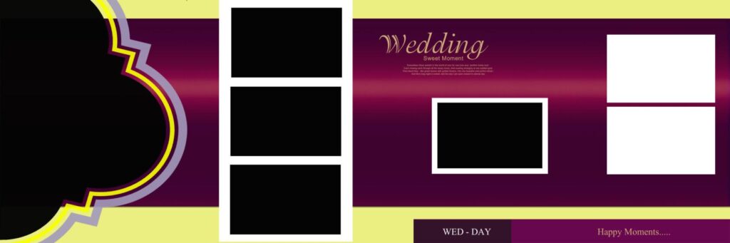 #1 - PREMIUM WEDDING ALBUM SHEETS
