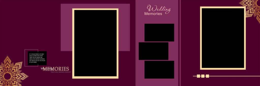 #1 - PREMIUM WEDDING ALBUM SHEETS
