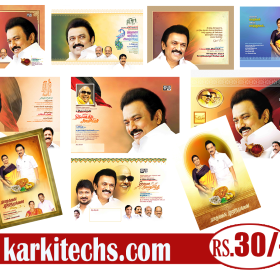 #1 - PREMIUM STALIN DMK INVITATION PSD DOWNLOAD