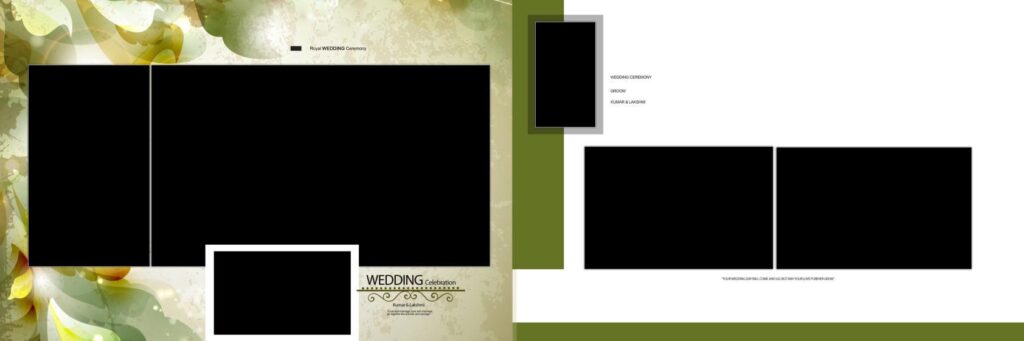 #2 - PREMIUM WEDDING ALBUM SHEETS