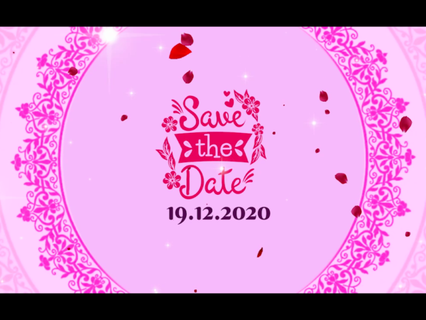 Adobe Premiere Pro – Save the Date – WhatsApp invitation – Wedding Tittle – 9