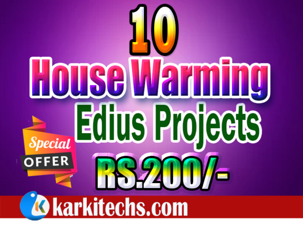 House Warming– Edius Project Download
