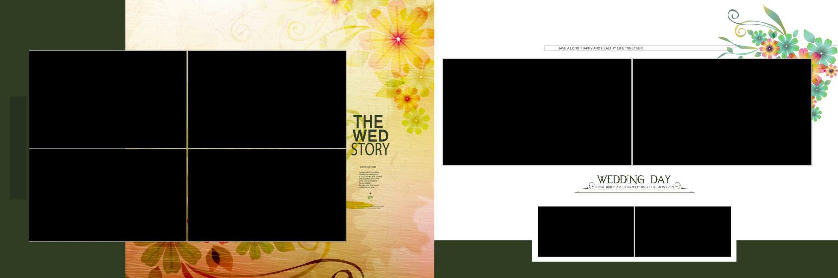 14 LATEST PREMIUM WEDDING ALBUM SHEETS Karki Techs