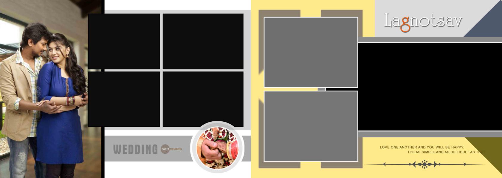 16 LATEST PREMIUM WEDDING ALBUM SHEETS Karki Techs