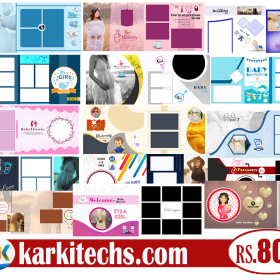 SEN DESIGN PSD – MATERNITY ALBUM PSD – #1