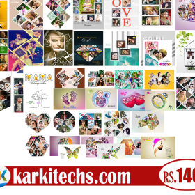 SEN DESIGN PSD - COLLAGE ALBUM PSD COMBO PACK