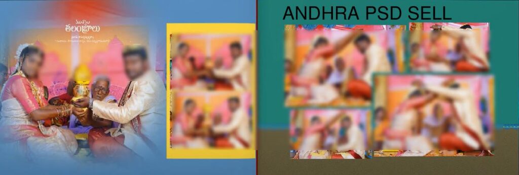 12x36 WEDDING ALBUM SHEET PSD