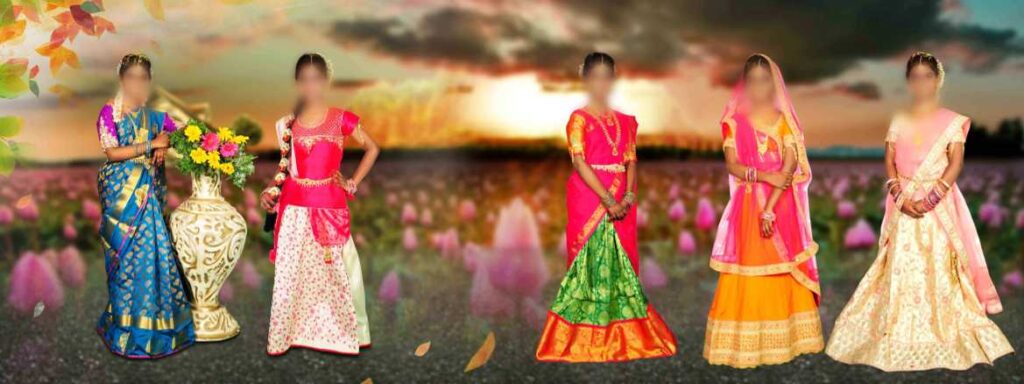 2024 - LATEST HALF SAREE 12x32