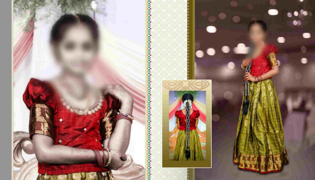 2024 - LATEST HALF SAREE 12x32