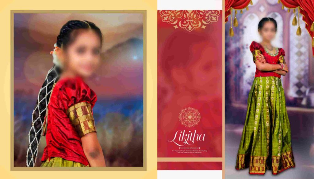 2024 - LATEST HALF SAREE 12x32