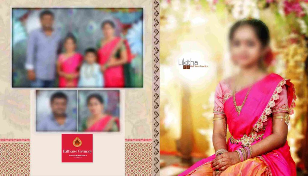 2024 - LATEST HALF SAREE 12x32