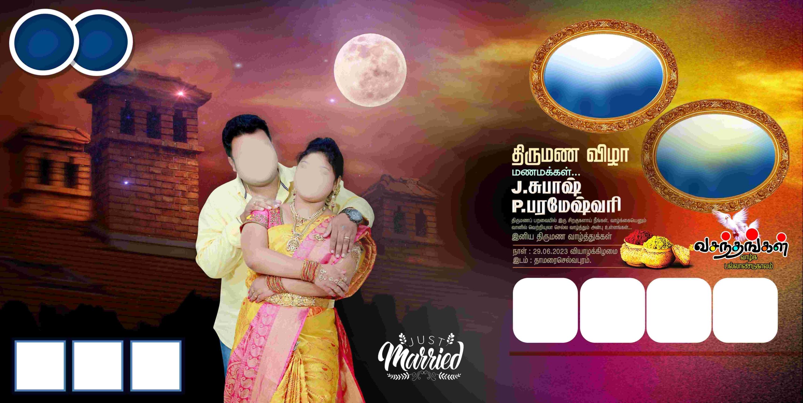 NEW TAMIL WEDDING FLEX - 2