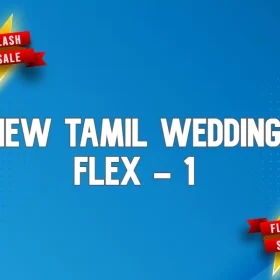 NEW TAMIL WEDDING FLEX - 1