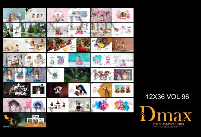 Stunning Marriage Photo Album Photoshop Design Collections