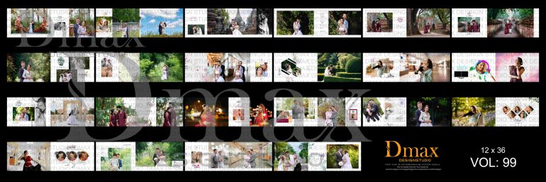 Stunning Marriage Photo Album Photoshop Design Collections