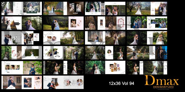 Stunning Marriage Photo Album Photoshop Design Collections