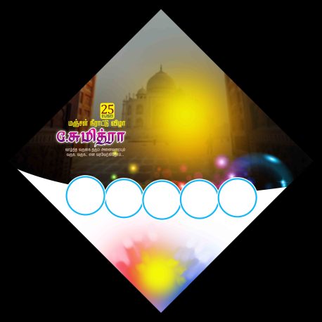 Tamil flex banner PSD files