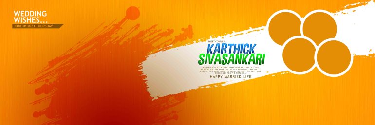 Tamil flex banner PSD files
