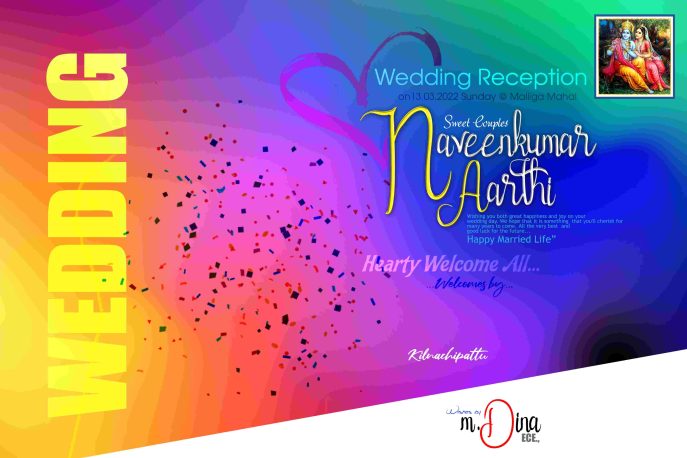 Tamil Wedding Flex PSD Pack