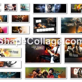 Exclusive GOAT Tamil Movie Banner PSD Files