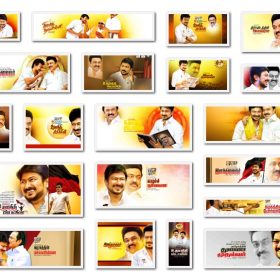 udhayanidhi stalin birthday flex
