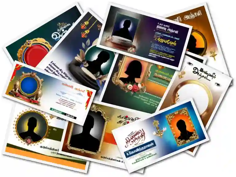 Ninaivu Anjali Flex Design PSD Collection